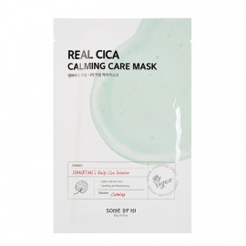 Восстанавливающая тканевая маска для лица с центеллой азиатской Some By Mi Real Cica Calming Care Mask