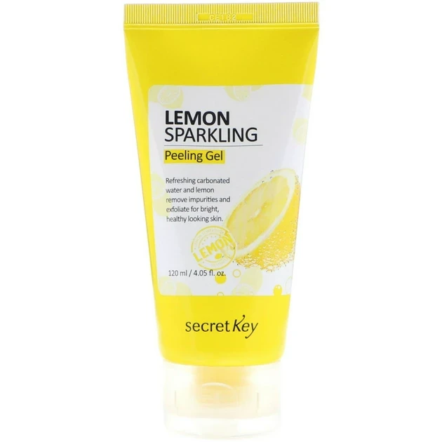 Лимонный пилинг-скатка SECRET KEY Lemon Sparkling Peeling Gel - 120 мл