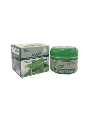 Крем для лица с экстрактом алоэ EKEL Ample Intensive Cream Aloe