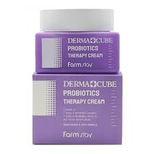 Крем для лица с пробиотиками Farm Stay Derma Cube Probiotics Therapy Cream
