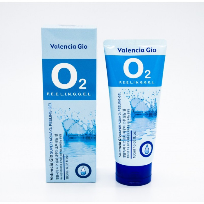 Кислородный пилинг для лица Valencia Gio Peeling Gel O2, 180 мл.