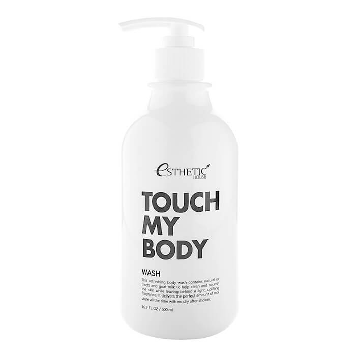 Esthetic House Touch My Body Goat Milk Body Wash, 500 мл