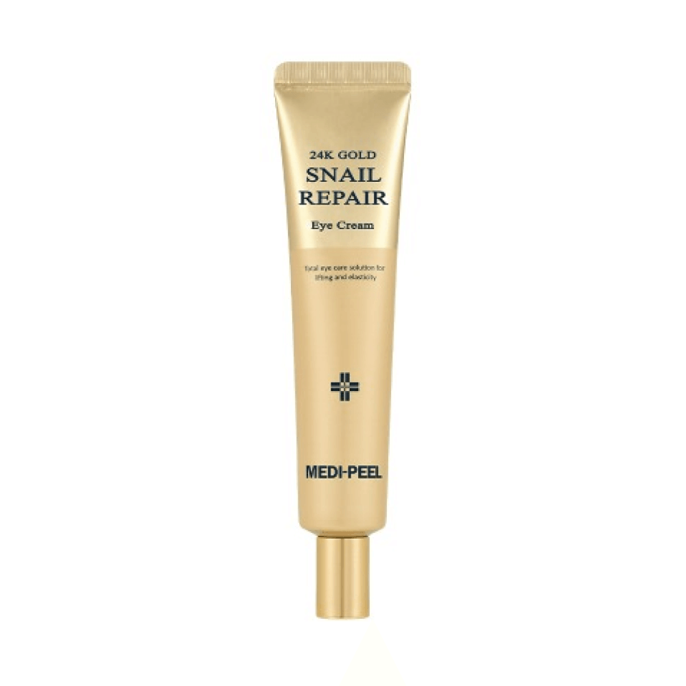 Регенерирующий крем для век с золотом и муцином улитки Medi-Peel 24K Gold Snail Repair Eye Cream