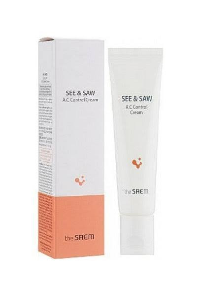 Лечебный крем из линии THE SAEM See & Saw A.C Control  Cream