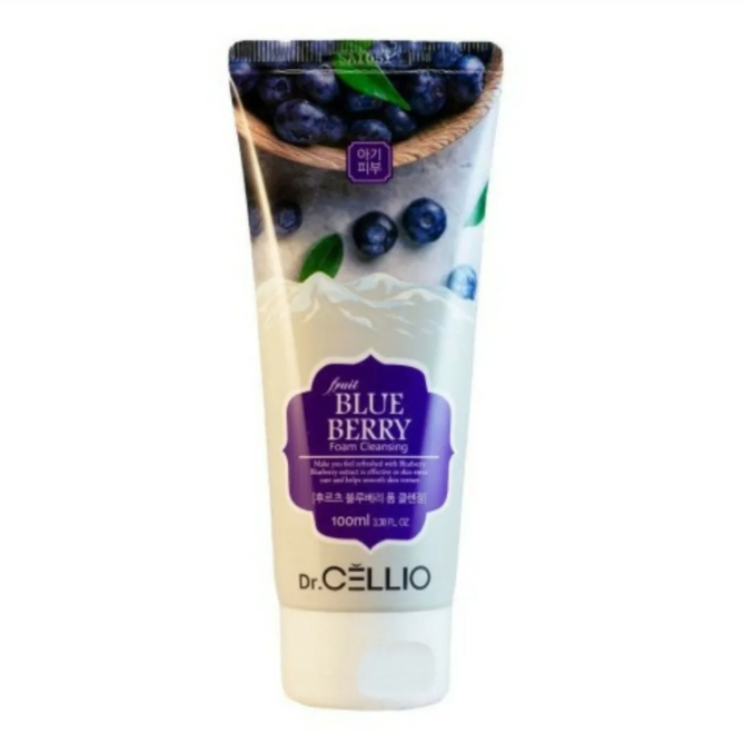 Пенка для лица Blueberry 100 ml DR.CELLIO