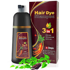 Meidu имбирная шампунь краска для седых волос коричневая