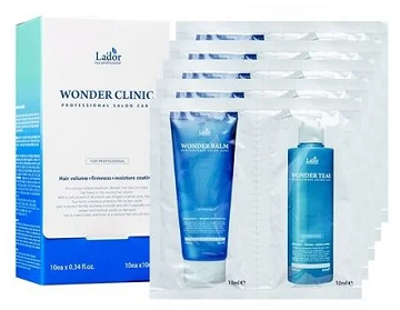 Набор бальзамов и масок для волос Wonder Clinic Puch Set, La'dor