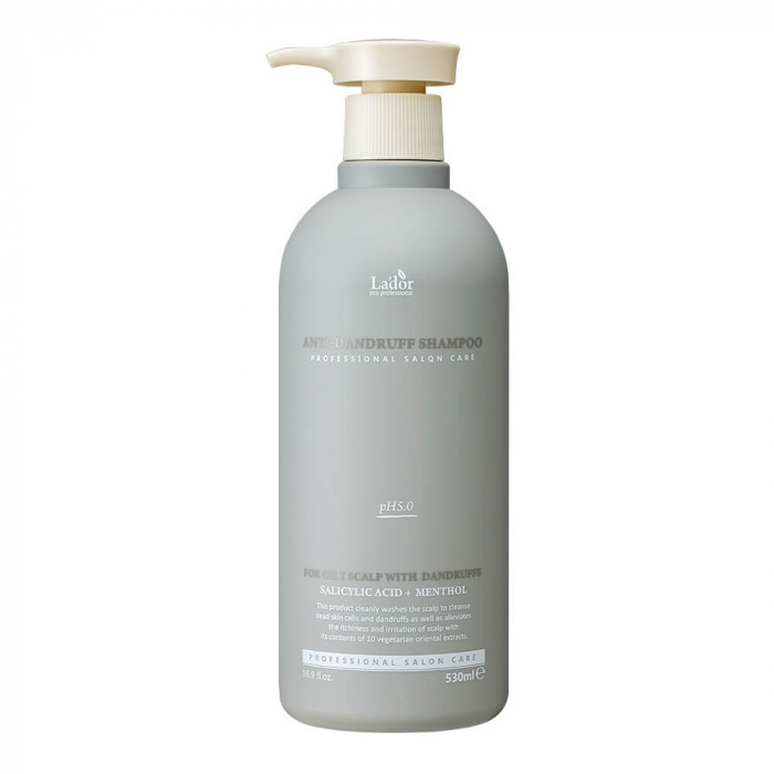 Слабокислотный шампунь против перхоти для чувствительной кожи головы Anti Dandruff Shampoo