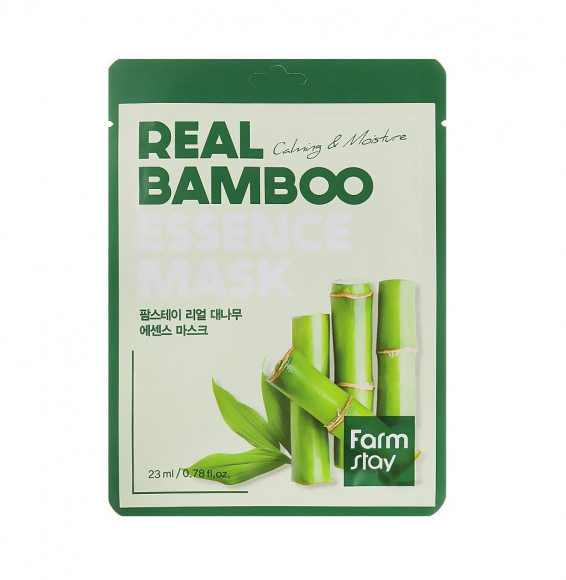 Маска тканевая Real Bamboo Farm Stay