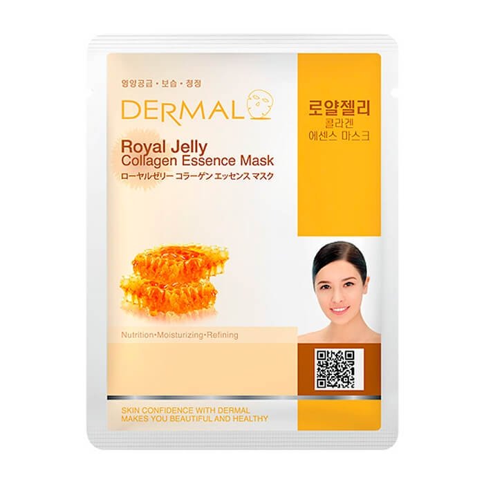 Тканевая маска для лица с маточным молочком и коллагеном Royal Jelly Collagen Essence Mask (23 мл)