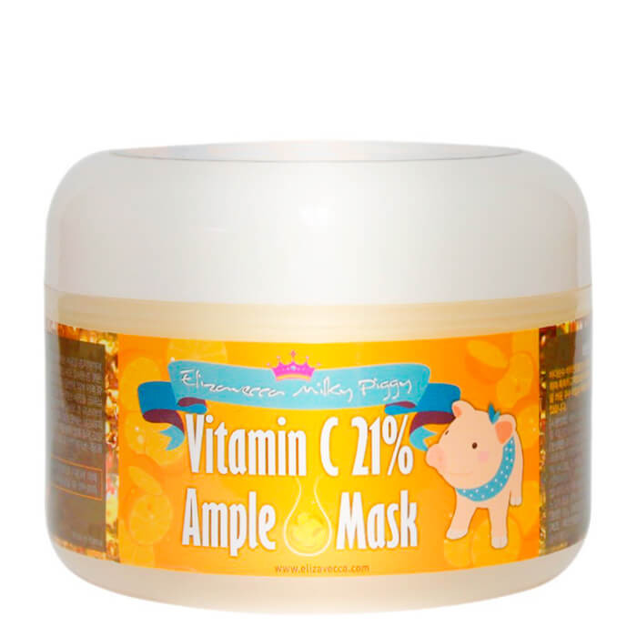 [Elizavecca] Маска для лица витамин C VITAMIN C 21 % Ample Mask, 100 гр.