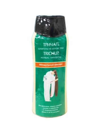 Шампунь для волос Trichap / Тричап «Миндальный протеин» 400ml