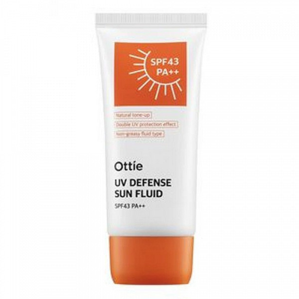 Солнцезащитный флюид для лица и тела SPF 43, 50 мл/ UV Defense Sun Fluid, Ottie (Отти)