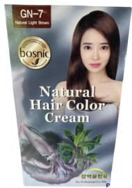 BOSNIC Natural Hair Color Cream крем-краска GN-7 коричневый 120 мл