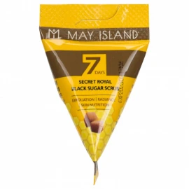 пирамидка скраб черный сахар May island