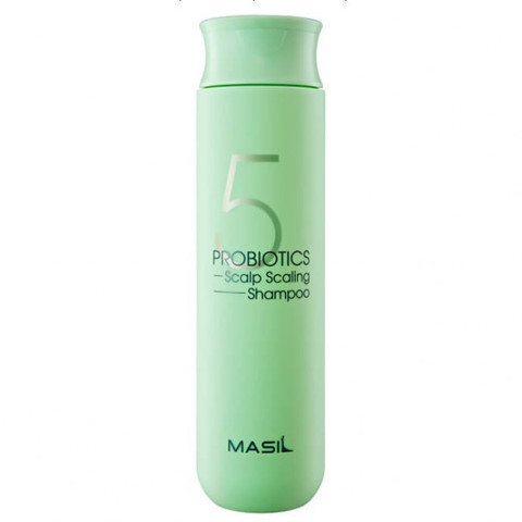 Шампунь для глубокого очищения кожи головы с 5 видами пробиотиков Masil 5 Probiotics Scalp Scaling Shampoo 500 мл