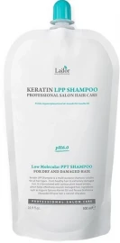 Шампунь La'dor Keratin LPP Shampoo с кератином и аминокислотами 500 мл